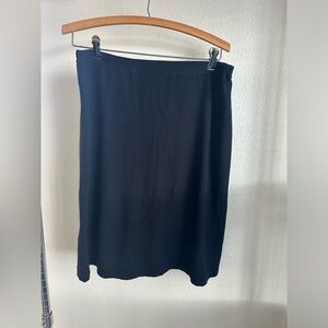 EILEEN FISHER Black skirt.